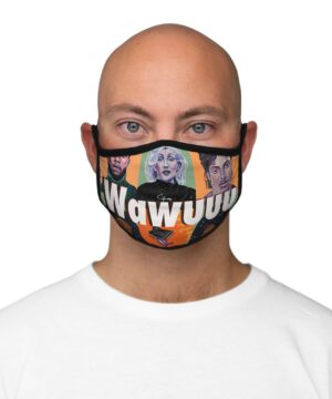 Alternative view of Wawuuu - Fitted Polyester Face Mask