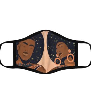 Find Your Way back - Fitted Polyester Face Mask